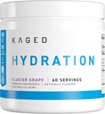 Kage Hydration Electrolytes proszek 124; Winogrona lodowcowe 124; Napoje do hydrolizy 124; Pre, Post, Intra Workout Dwudziestoma 124; Niskie węglowodany, Wegan, Gluten Wolny 124; Suplementy dla mężczyzn i kobiet 124; 60 Służenie
