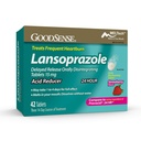 GoodSense Lansoprazol Opóźnione uwalnianie doustne Rozpuszczanie tabletek 15 mg, Acid Reducer, Strawberry Flavor, 42 Ilość (Opakowanie po 1)
