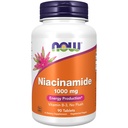 Teraz żywności Suplementy, Niacynamid (Witamina B-3) 1000 mg, Produkcja energii *, 90 Tabletki, Biały, Off- biały