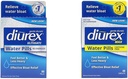 Diurex Ultimate Re- Energizing 60 Count Max Coffeine- Free 48 Count Maximum Strength Water Pills Bloat Relief Bundle