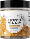 Lion 's Mane Mushroom Powder, Real Fruiting Body Extract - 100g, Suplement mózgu do pamięci i skupienia, 30% Beta- glukany