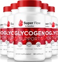 (5 opakowań) Super Flow Glycogen, SuperFlow Glycogen Support Capsules, Super Flow Glyco Optimizer, Oficjalny Super Flow Glyco Optimizer Caps, Super Flow Detox Cleanse, Super Flow Glicol (300 kapsułki)