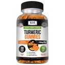 Kaya Naturals Turmeric Supplements Gummies - Czysta natura Kurkumina -Turmerowe Gummies Gummy - 30 Count Gummy - Turmeric with Black Pepper Extract