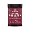 Ancient Nutrition Collagen Powder Protein z probiotykami, Unflavored Multi Collagen Protein z witaminą C, 45 Służenia, Zhydrolizowane Kolagen Peptydy wspomaga skórę i paznokcie, Gut Health, 16oz