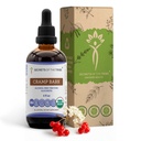 Secrets of the Tribe Cramp Bark USDA Organic Birmingham 124; Alcohol- Free Extract, High- Pottency Herbal Drops Birmingham 124; Made from 100% Certified Organic Cramp Bark (Viburnum Opulus) Dried Bark 4 oz