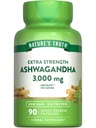 Nature 's Truth Ashwagandha Kapsułki 124; 3000mg 124; 90 Hrabia 124; Dodatkowa siła 124; z Black Pepper 124; Non-GMO & Gluten suplement wolny