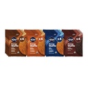 GU Energy Stroopflavel Variety Pack Sports Nutrition Waffle, Kofeina Wliczone, i Kosher Dairy, On- The- Energia dla każdego treningu, 16 Count