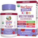 MaryRuth Organics Kids Vitamins 124; Multiple 124; 1 Miesiąc dostaw 124; Multivitamin Gummies dla wieków 4 + 124; Multivitamin dla dzieci 124; Vegan 124; Tylko 2 Gummies dziennie 124; 60 Count