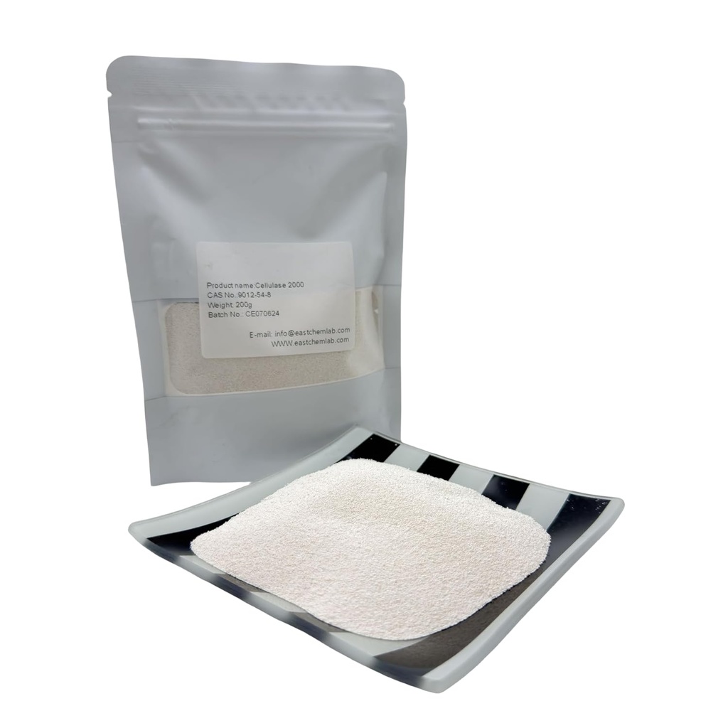 Cellulaza (Cellulaza 2000), Cellulaza Enzyme Powder, CAS NO.: 9012- 54- 8 (200g / 7.05oz)