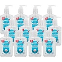 Germ- X Original Hand Sanitizer, Non- Suszenie Żel nawilżający z witaminą E, Instant i nie Rinse Formula, Powrót do School Supplies College, 8 Fl Oz Pompa butelka (Pack of 12)