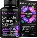 Menopauza Suplementy dla kobiet - czarny Cohosh dla Menopauza Gorące błyski, nocne poty i hormon Równowaga z DIM, Vitex, Dong Quai, Red Clover - Kompletne Menopauza Wsparcie zdrowia pochwy, 60 Kapsułki