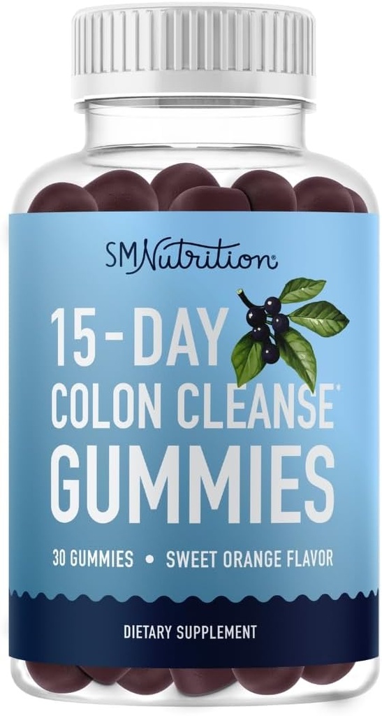 15 dzień Colon Cleanse & Detox Gummies Yellow 124; Okazjonalne zaparcia & Bloating Relief Yellow 124; Szybkie działanie Cleanser & Debloat dla kobiet i mężczyzn z Triphala dla Regularności & Gut Health Yellow 124; Wegan, Gluten- Free