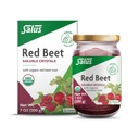 Salus Red Beet Crystals - Organic Nutritional Beet Root Powder Mix - Superfood Proszek Suplement z witaminą C, Folate, Magnezu i potasu - 7 oz