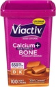 Viactiv Max Formuła Wapnia + suplement witaminy D3 dla zdrowia kości, bogaty karmel, 100 Miękkich żuć