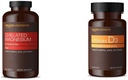 Elementy chelatowane Glicynian magnezu (240 tabletek) i Witamina D3 (180 Softgels)