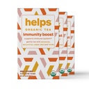 HELPS TEAS YO124; Pomaga Immunitet Boost Tea YO124; Organiczna ziołowa mieszanka Echinacea, Eucalyptus, Mint, Linden, Tymianek i naturalny aromat miodu. Ułatwia zdrowie oddechowe124; 16 Tea Bags - opakowanie po 3