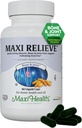 Maxi Health Relieve Joint Supplement with Turmeric and Boswellia Serrata, Quick- Acting Support After Exercise, Vegetarian Non-GMO Bone & Joint Health Supplement for Men & Women, 60 kapsułki