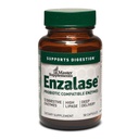 Master Supplements Enzalase - 50 Kapsułki - Probiotyczne kompatybilne enzymy - Zapewnia Digestive Boost + Gas & Bloating Relief - Gluten Free - 50 Służenia