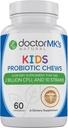 Dzieci Probiotyki do żucia przez Doctor MK ®, Cukier wolny, Smaki jak Candy, Natural Wild Berry Tablets, Wegetarianin / Wegan