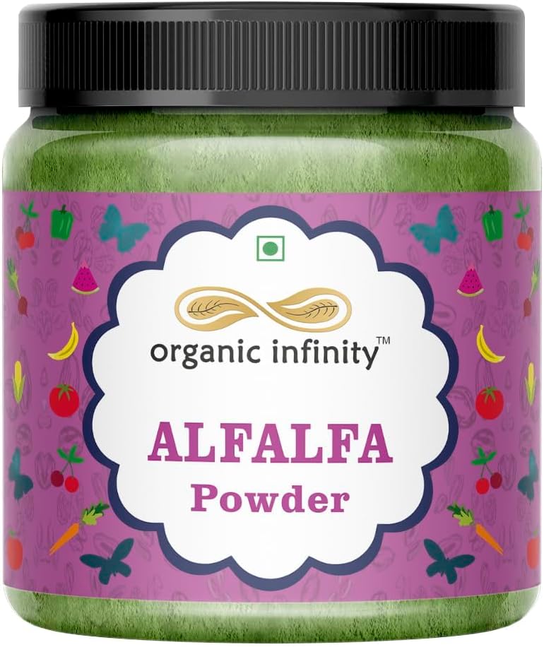 Proszek z trawy Alfalfa (100 gramów / 3.5 unce) Medicago Sativa