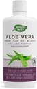 Nature 's Way Aloe Vera Wewnętrzny liść żel & sok, 1 Liter