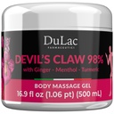 Dulàc - Diabelski Pazur 98% Krem Maksymalna moc 16.9 Fl Oz, Naturalny Joint i Mięśnie Relaxer krem do powtarzania mięśni i bóle stawów, wzbogacony mentolem dla Cool Efekt
