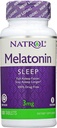 Natrol Melatonina 3 mg Sleep Time Release Dietetic Supplet Tablets 100 ea (Opakowanie po 4)