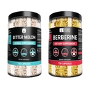 Pure Original Ingredients Goldenseal Berberine & Bitter Melon Kapsułki Bundle, (730 Kapsułki) No Magnezu lub Rice Fillers