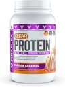 FINAFLEX Klarowny białko, karmel waniliowy - 2 lb - Promotes Muscular Performance & Growth - Milkshake- Smak - niskokaloryczne, niskotłuszczowe i gluten Free - 27 Sługi