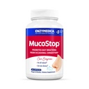 Enzymedica, MucoStop, Natural Enzyme Supplement, Relieves Sezonowe lub sporadyczne zastoju, Wsparcie Easy Breathing, 96 Count