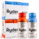 Ryde Zdjęcia 124; Energize + Relax 124; Esential B Witaminy, Ginseng, Rumianek i Kofeina 124; Zero Kalorii, Zero Sugar 124; Opakowanie 16