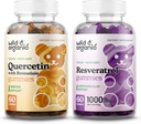 Dzikie i organiczne gumki Quercetin & Resveratrol