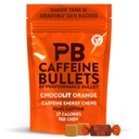 Kofeina Bullet Energy Chews - Chocolate Orange. 16 * 85mg - Szybsze Kopanie niż Pigułki, Żele & Guma. Sport Nauka dla Biegania, Jazda na rowerze, Gaming. Pretresout Endurance Boost.
