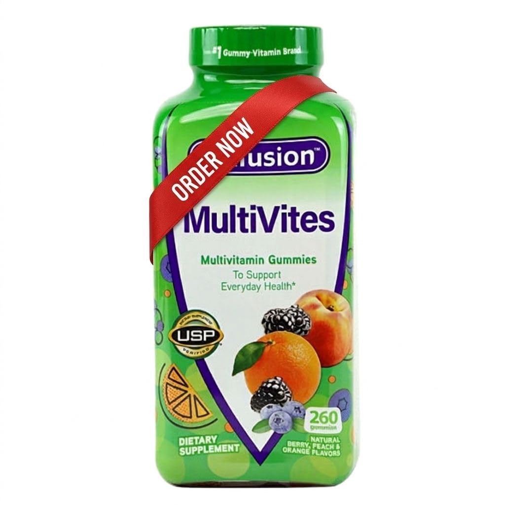 Witafuzje Multivites Gummies 260 ct, Support Everyday Health - (Pack of 1) Seven Days Pills case Wliczone