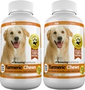 Amazing Turmeric dla psów Curcumin Pet Przeciwutleniacz, Eliminuje zapalenie stawów ból, 120 Przeżuć