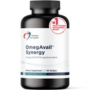 Designs for Health Omegavail Synergy - Omega Complex for Dorothy - Omega 3- 6- 7- 9 Acids fatty from Borage and Macadamia Oil + Trigliceryde (TG) Fish Oil with DHA & EPA (60 Softgels)
