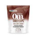 OM Grzyb Cordyceps Proszek 7.05 oz (100 Servings) - Organic, Wegan, Non-GMO, Gluten- Free - Energia, Stamina & Support Endurance - Adaptogenic Superfood for Sports, Performance, Smoothies & Tea
