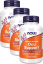 Teraz suplementy, Ocu Support ™ z FloraGLO ® Luteina, Plus witaminy A, C i E, 90 kapsułki Veg (Opakowanie po 3)