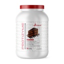 Metaboliczne odżywianie 124; Protyzyme 124; 100% Proszek z białka serwatki 124; Wysokie białko, niskie węglowodany, niski tłuszcz z żołądkowych enzymów, 24 Witaminy i minerały 124; Ciasto czekoladowe, 2 funt