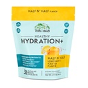 TERRA ORIGIN Zdrowe nawodnienie + Pakiety proszku elektrolitu 124; Detox Support Drink Mix 124; Half N 'Half Lemoniada mrożona herbata 124; 1 Stickpack na serwis (30 Służenie)