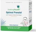 Poszukiwanie zdrowia Optimal Prenatal z Collagen, Kobiet Multivitamin z B12, L- 5- MTHF, Cholina, Wsparcie metylacji, Wspiera płodność i Poczęcie Przez Ciąża i karmienie piersią (15 Służenie)