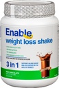Włącz Weight Loss Shake - Bogaty aromat czekoladowy do pysznej i odżywczej wymiany posiłków, 2lb 11oz