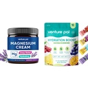Venture Pal Moisturizing Magnezu Płyn & Cukier bez elektrolitów w proszku Pakiety do 16 Sticks