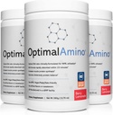 OptimalAmino ® Elite Bundle (3 miesiące) Najlepszy napój przed / po treningu odzyskiwania, 99% wykorzystanie Essential suplement aminokwasów, NSF Certified for Sport ® Certified