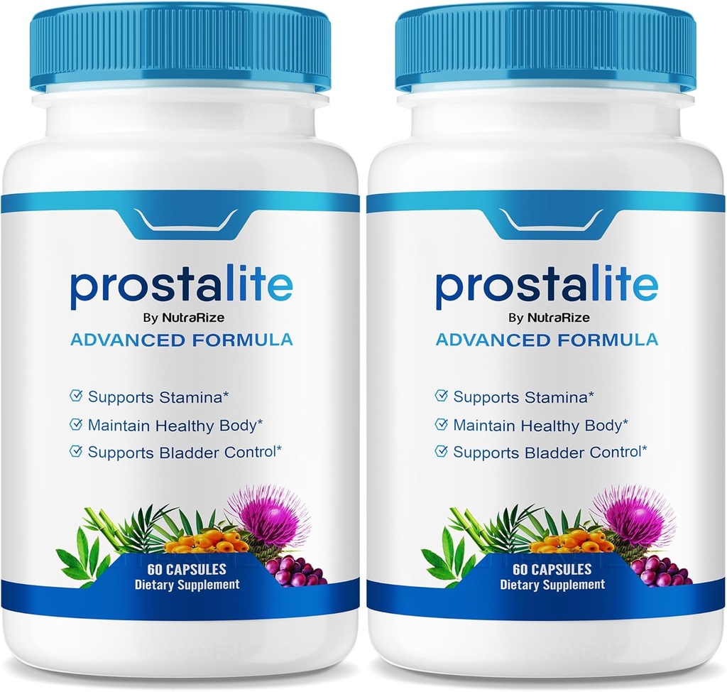 (2 opakowania) Prostalit kapsułki, Prostalit Prostate Supplement Supplement, Prostalit All- Natural Supplement for more Control, Prostalit Maximum Strength Pills, Prosta Lite Recenzje (120 kapsułki)