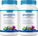 (2 opakowania) Prostalit kapsułki, Prostalit Prostate Supplement Supplement, Prostalit All- Natural Supplement for more Control, Prostalit Maximum Strength Pills, Prosta Lite Recenzje (120 kapsułki)