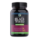Niesamowite zioła czarny nasiona Kapsułki - czarny nasiona oleju Pigułki, czarny cumin nasiona Kapsułki, zimne tłoczone Nigella Sativa Suplement, olejek z seszu, Nie GMO, 100% Czysty - 60 Kapsułki wegetariańskie, 1000 mg