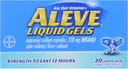Płynne żele Aleve, 20 ct