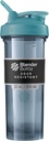 BlenderBottle Shaker Butelka Pro Series Perfect for Protein Shakes and Pre Workout, 32- Ounce, Cerulean Blue
