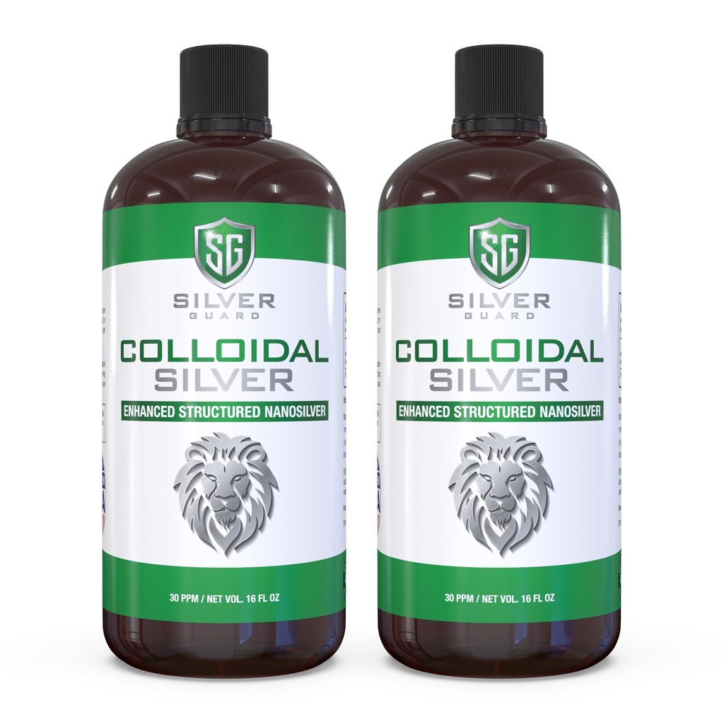 * * Ulepszony koloidalny ciecz srebrny - Ultimate Immune Supplement Supplement Equipment 124; Immunitet Boost & Immune Booster dla dorosłych 124; Silver Water Solution for Immune Defense Equipment 124; 30 PPM Structured Silver Equipment 124; 2 Pack * *